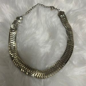 Gold-plated choker